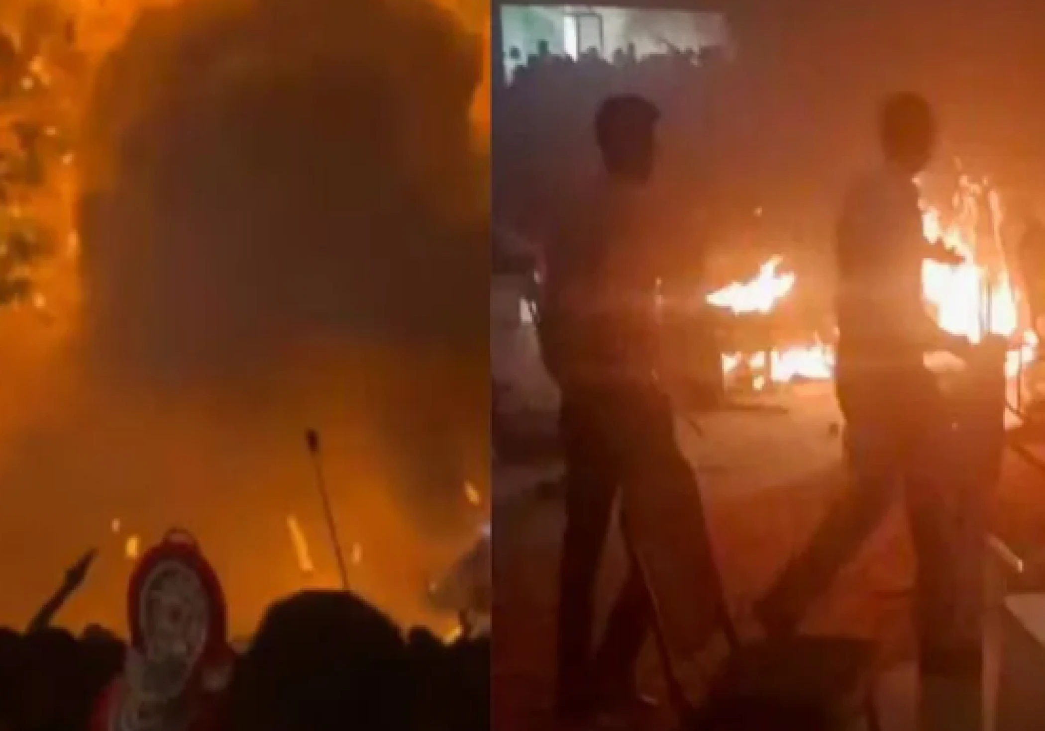 Kerala Temple Fireworks Tragedy: Over 150 Injured, 8 Critical in Veerarkavu Blast Kerala Temple Fireworks Tragedy: Over 150 Injured, 8 Critical in Veerarkavu Blast